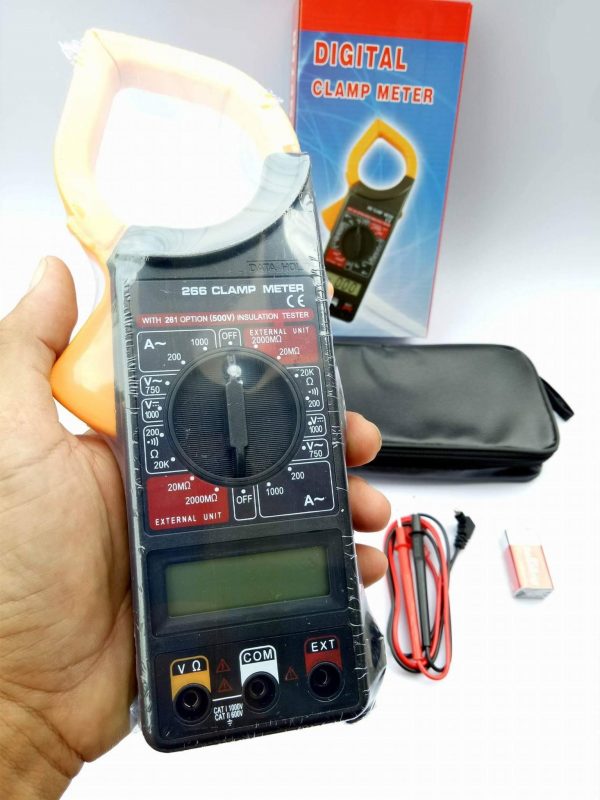 เครื่องวัดกระแสไฟฟ้าและแรงดัน Digital Clamp Meter 1